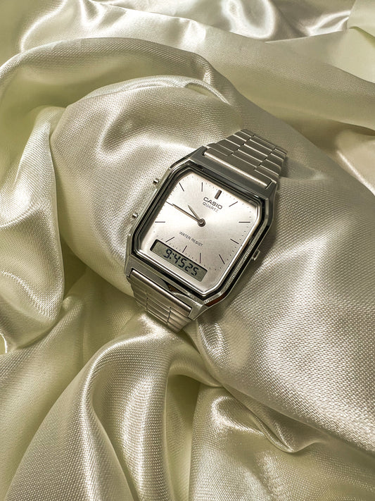 Reloj Casio Analógico-Digital Mujer- 230A-2A1MQYDF